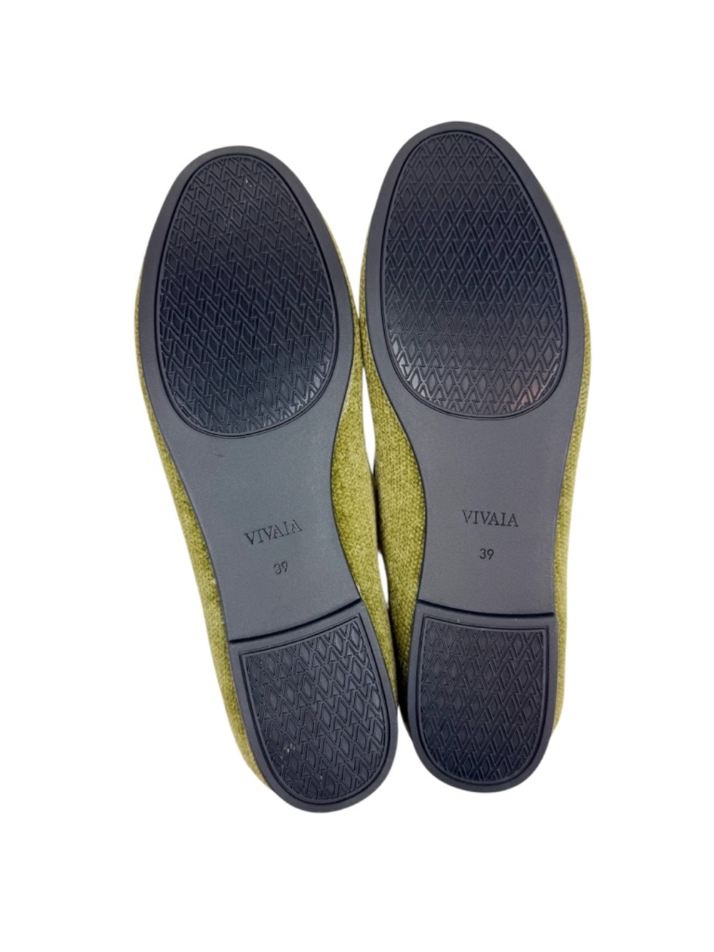 NEW Vivaia Audrey Round Toe Embroidered Loafer Olive Drab Blacknose Sheep Size 8 - Picture 8 of 12